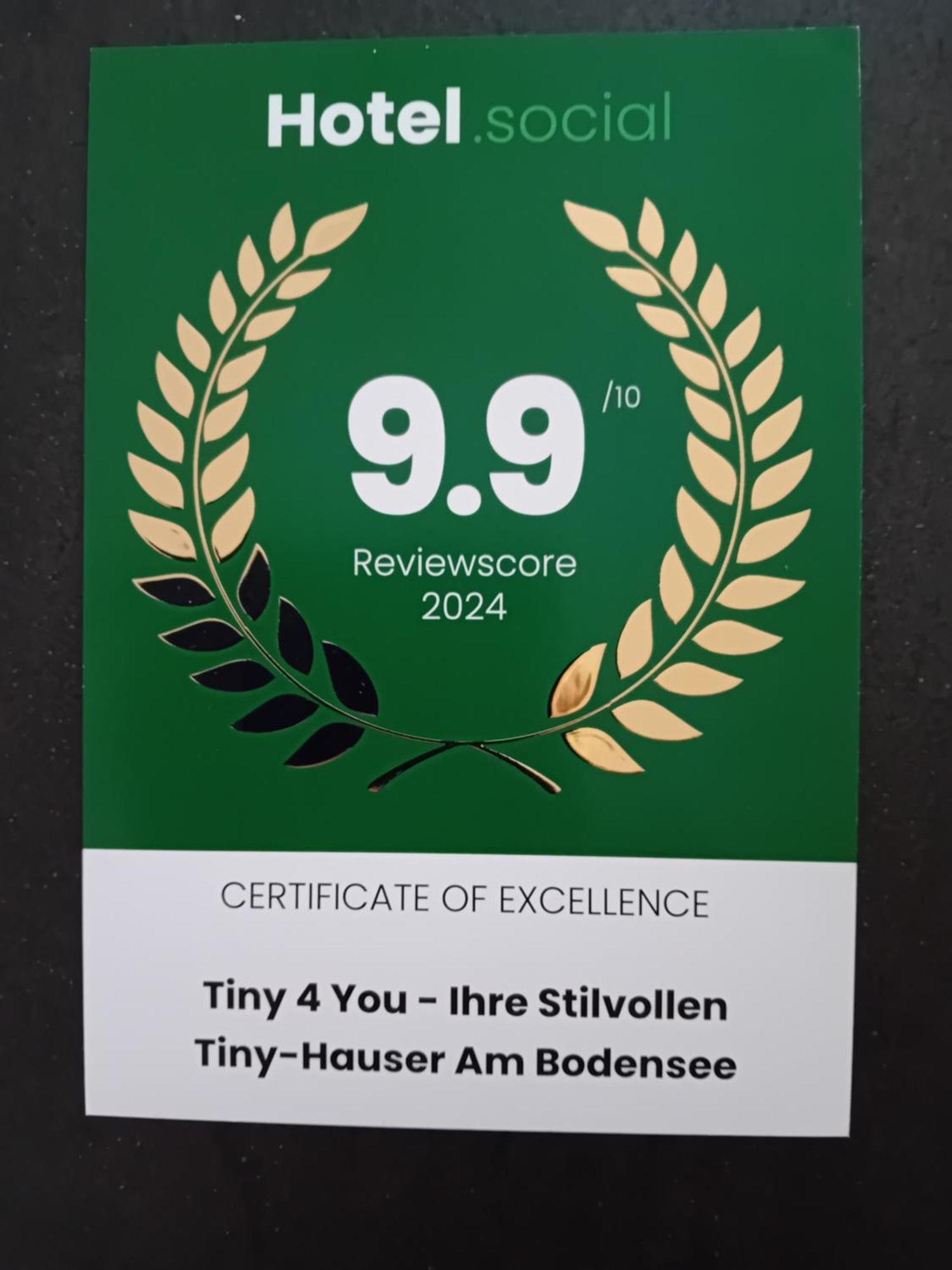 Tiny 4 You - Ihre Stilvollen Tiny-Haeuser Am Bodensee Hörbranz エクステリア 写真
